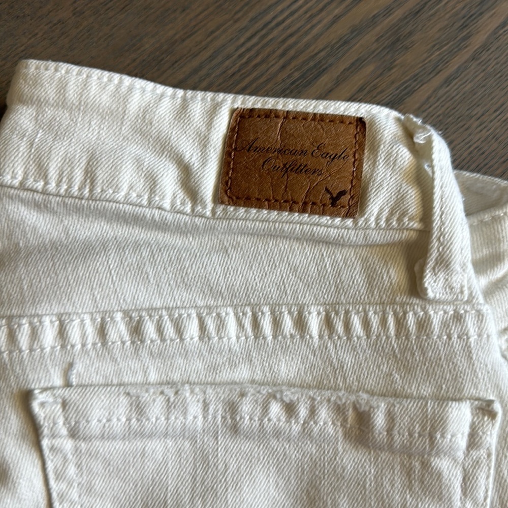 American Eagle outfitters white stretch jegging jeans size 00 - Picture 2 of 8